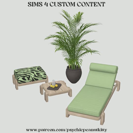 Галерея мода Сет для зоны у бассейна May Poolside #2